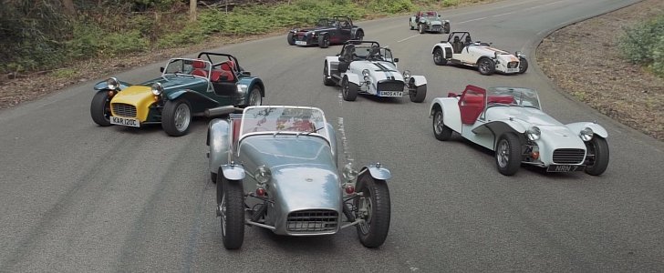 7 Different Caterham 7s