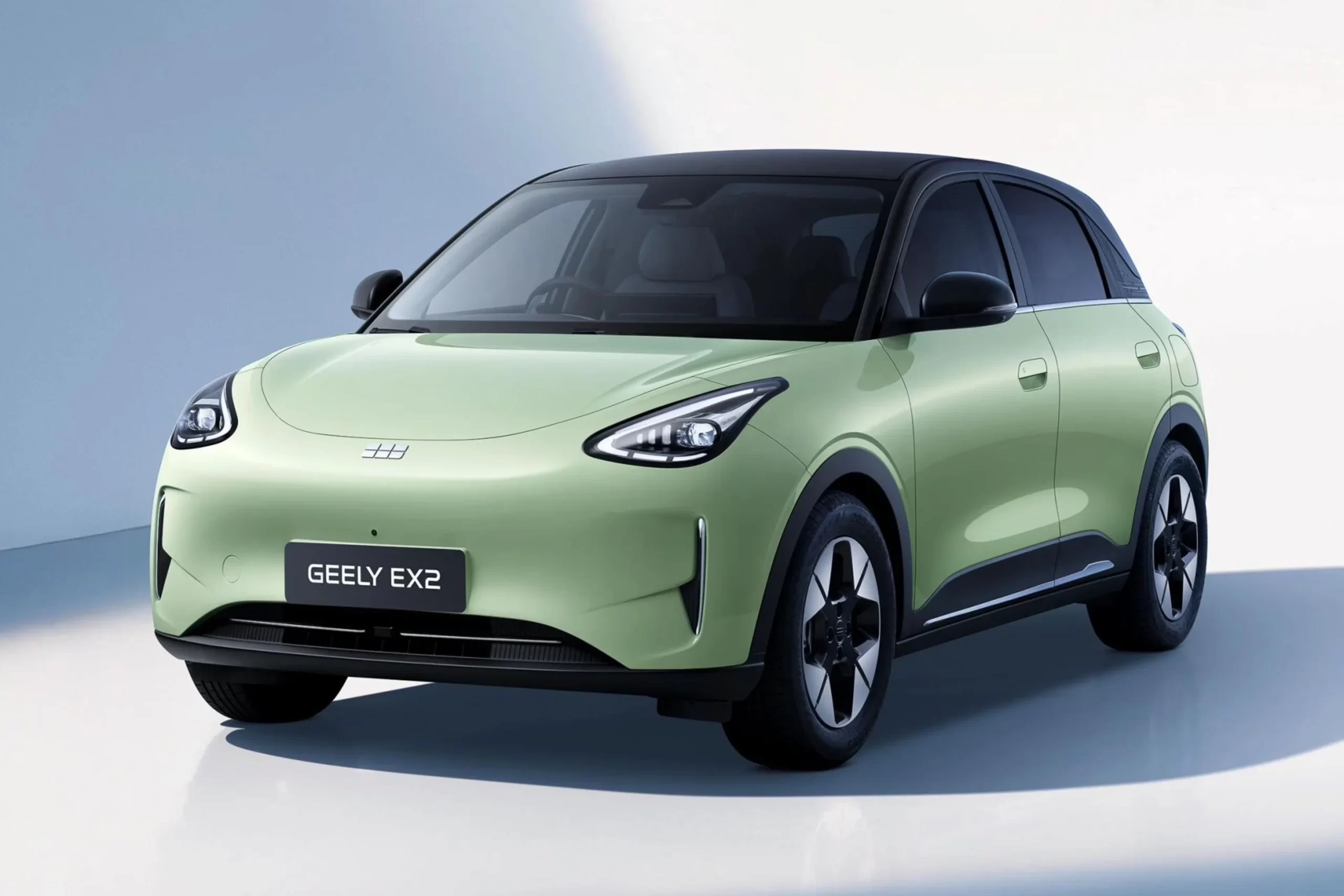 Light Green Geely EX2 SUV